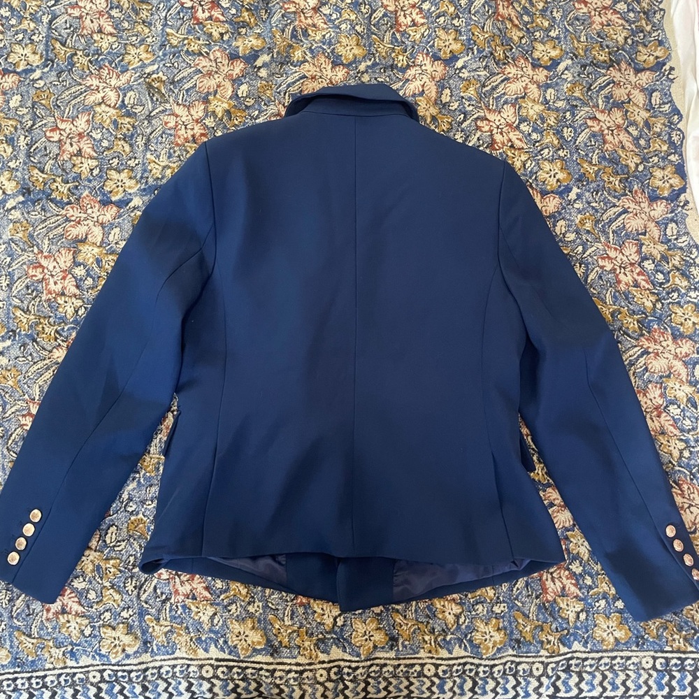 Walter Baker Navy Blue Blazer with Gold Buttons. Size XL. Worn Once. Like New. - Picture 5 of 10